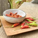 piment oiseau rouge entier